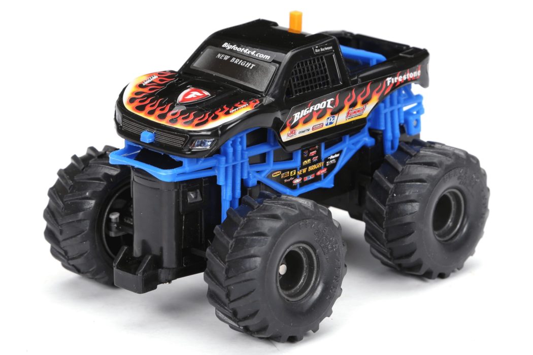 black monster truck toy